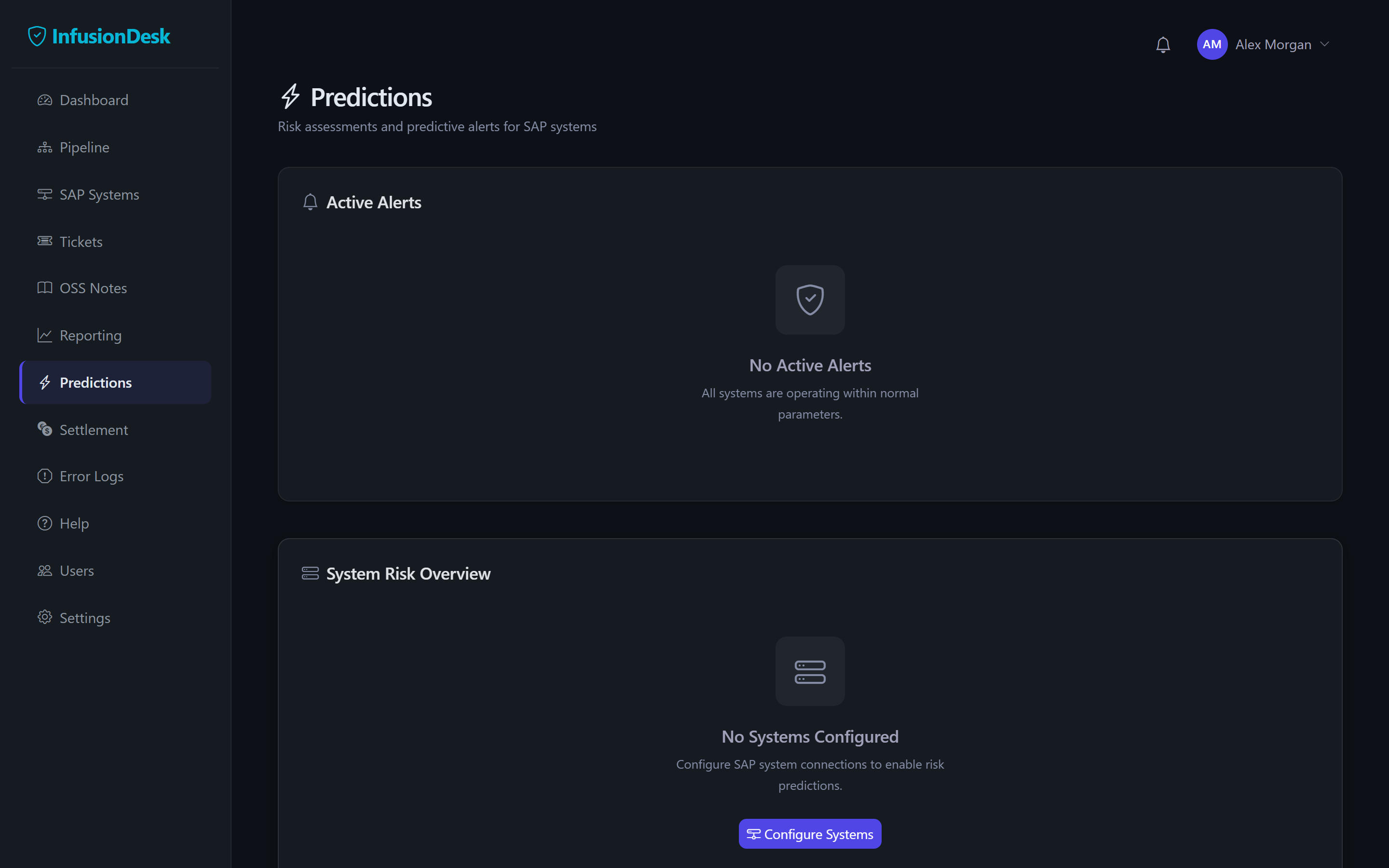 Infusion Desk predictive analytics
