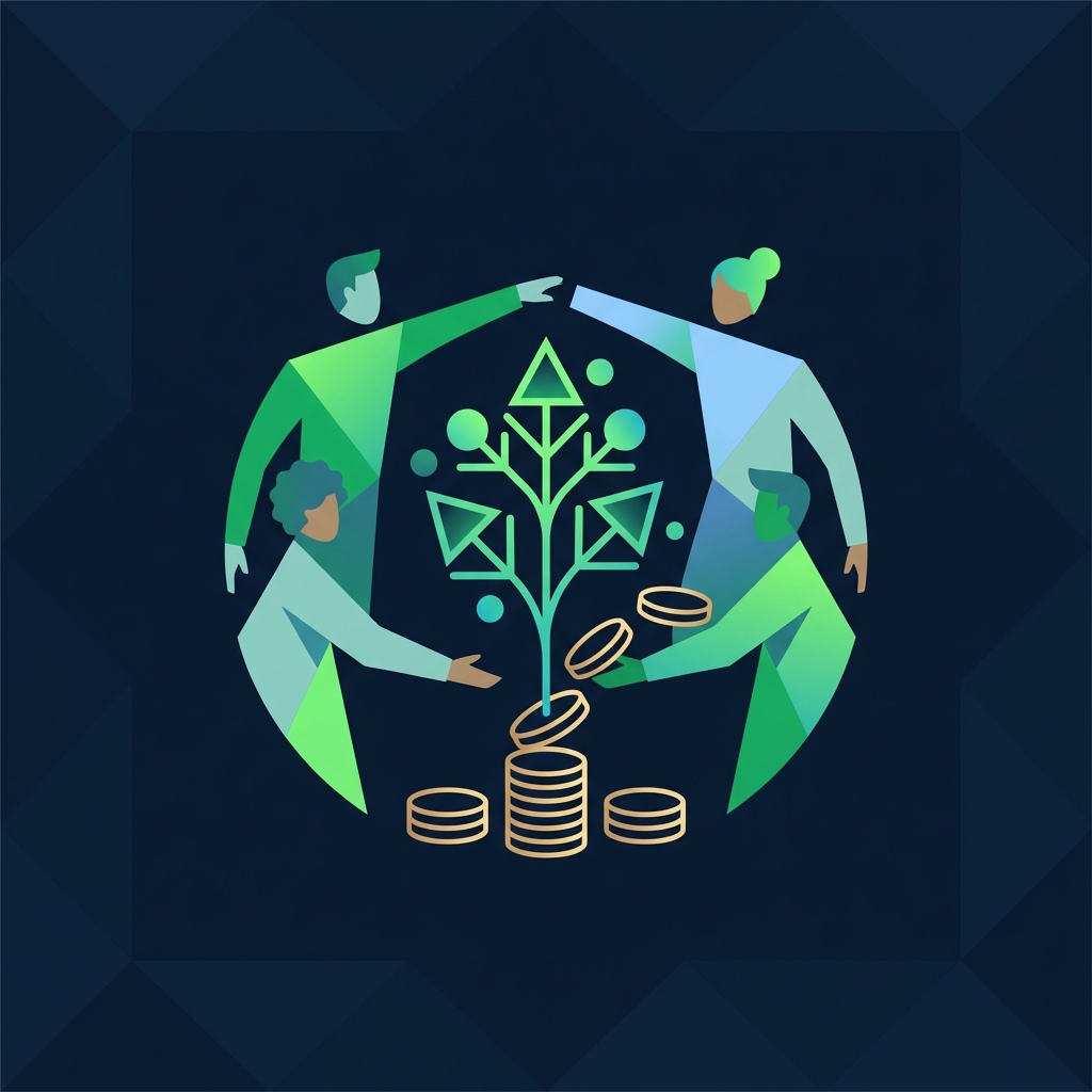 Stokvel Community Savings Illustration